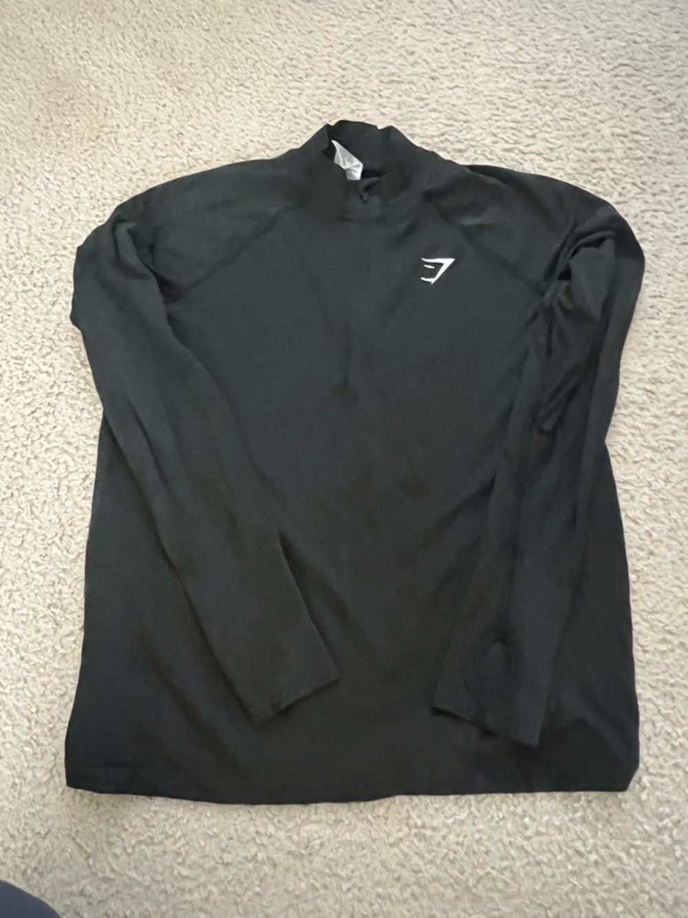 Gymshark Women’s Black Quarter Zip
